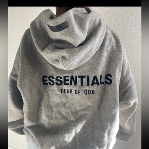 NOT FOR SALE ( on hold) Grey essentials hoodie